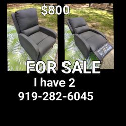 Michael Kay RV Recliners Gray 