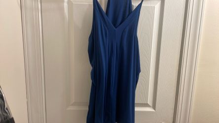 Women’s Blue Tank - XL - Adjustable Straps