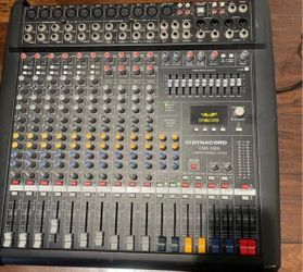 Original Made in Germany Dynacord CMS 1000-3 10‑channel  Intuitive mixer with 10 input channels (6 Mic/Line + 4 Mic/Stereo-Line) 2 High-Quality editab