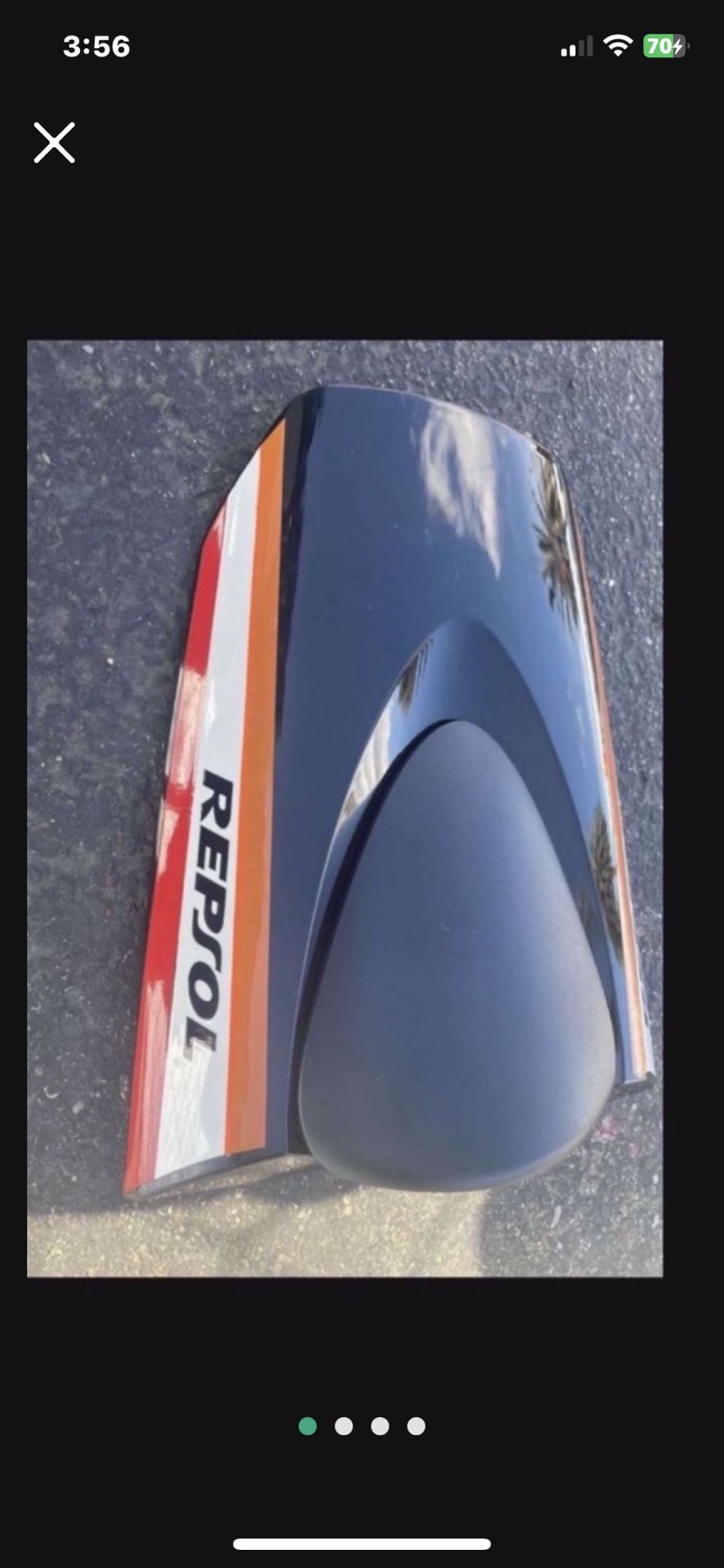 2007 To 2012 Honda CBR600RR Seat Cowl Repsol