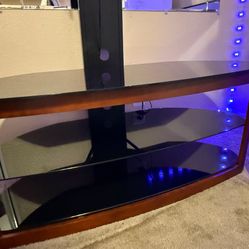 Tv Stand with  Three Shelves The Tv Is Not Included