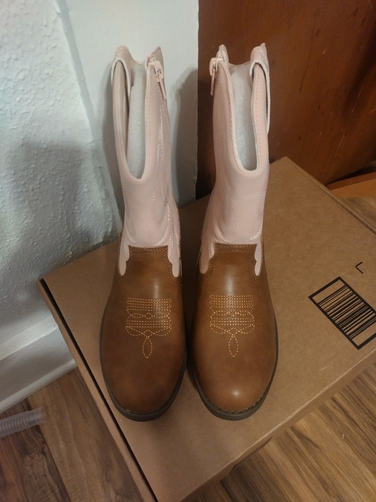 KENSIE GIRL Boots - Girls' Western Cowboy Boots (Toddler/Girl Size 5