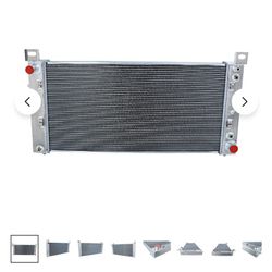02-11 4 Row Aluminum Radiator For Chevy/Escalade 