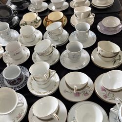 63 Teacup Sets 