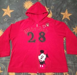 Large, Soft Mickey Mouse Jacket Coat