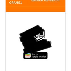 Orange Bowl Orange Parking Pass