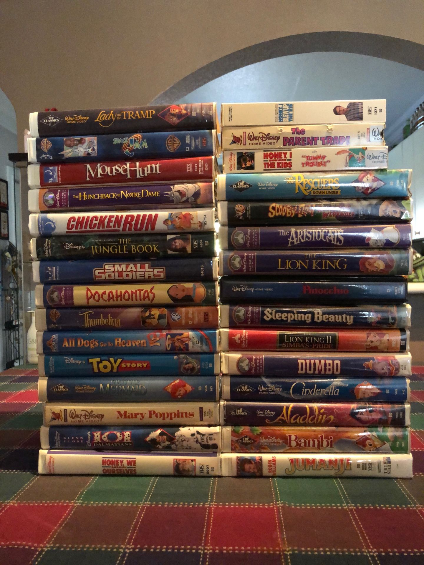 Vintage VHS Classics Disney Movies Collections. Blowout Sale from $10.00 to $5.00 each