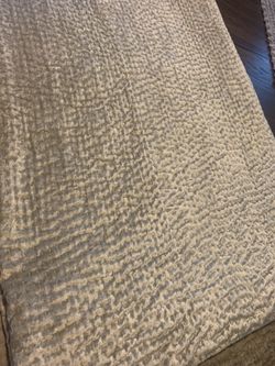 RH King Size Velvet Quilt 