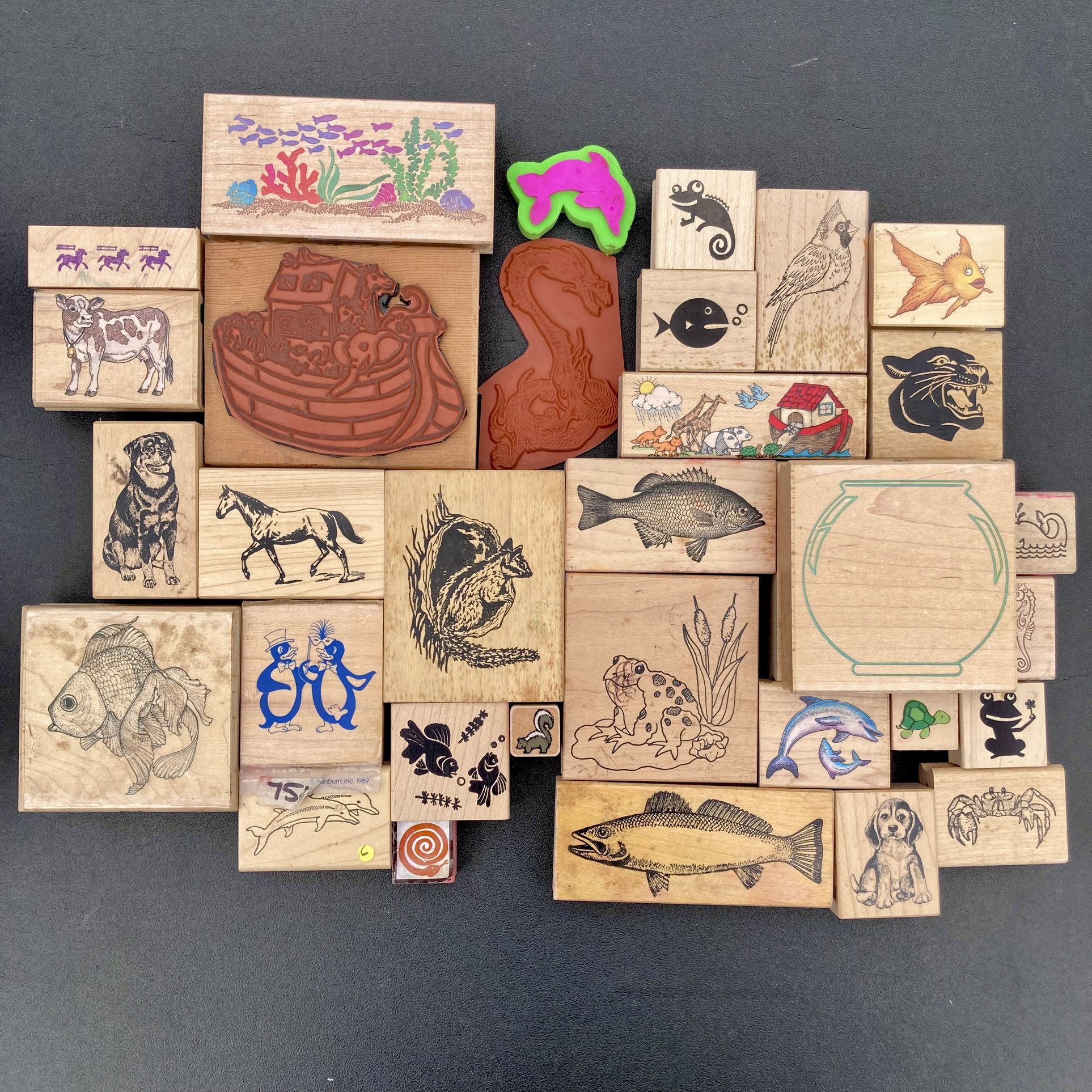 Animal Rubber Stamps