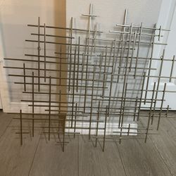 36x30 Mid-Century Metal Wall Decor-Project 62