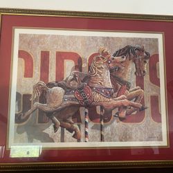 Picture - Circus: Horse Merry-Go-Round