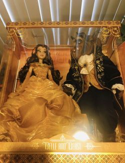 Disney Beauty And The Beast Limited Edition Platinum Doll
