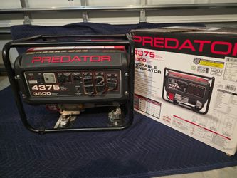 Predator 4375 Portable Generator 3500 Running Watts
