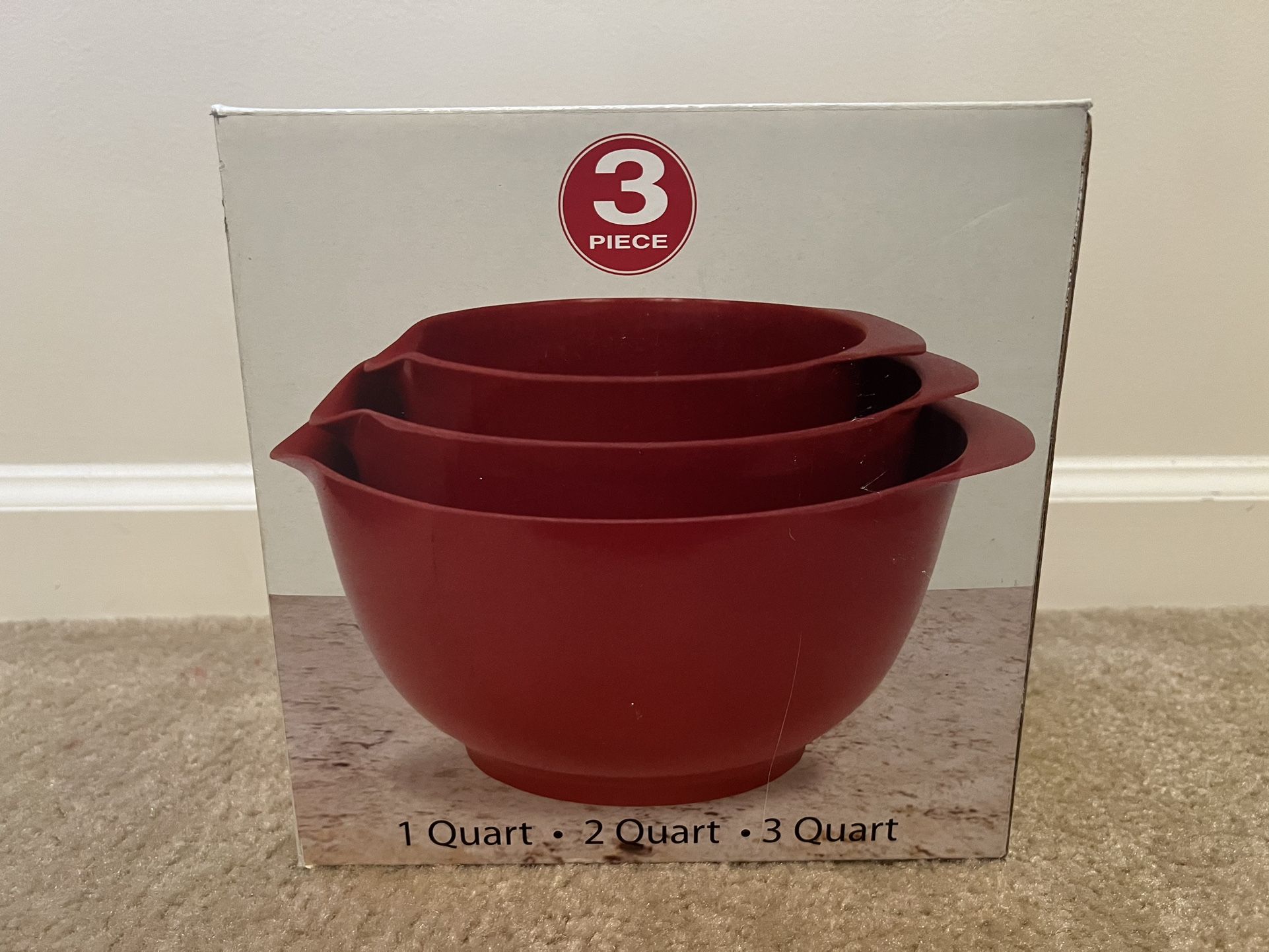 Melamine Mixing Bowl Set