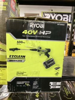 Ryobi 40v HP Brushless 600 PSI EZ Cleaner Set $150