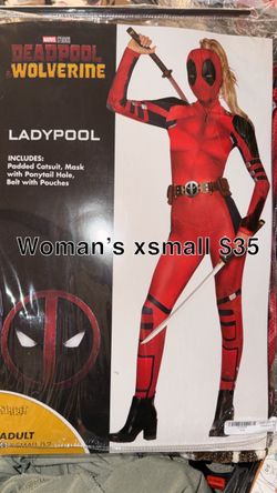 Ladypool Halloween Costume Women's XSmall