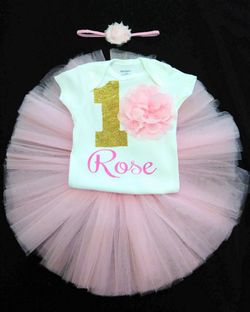 1st birthday tutu outfit