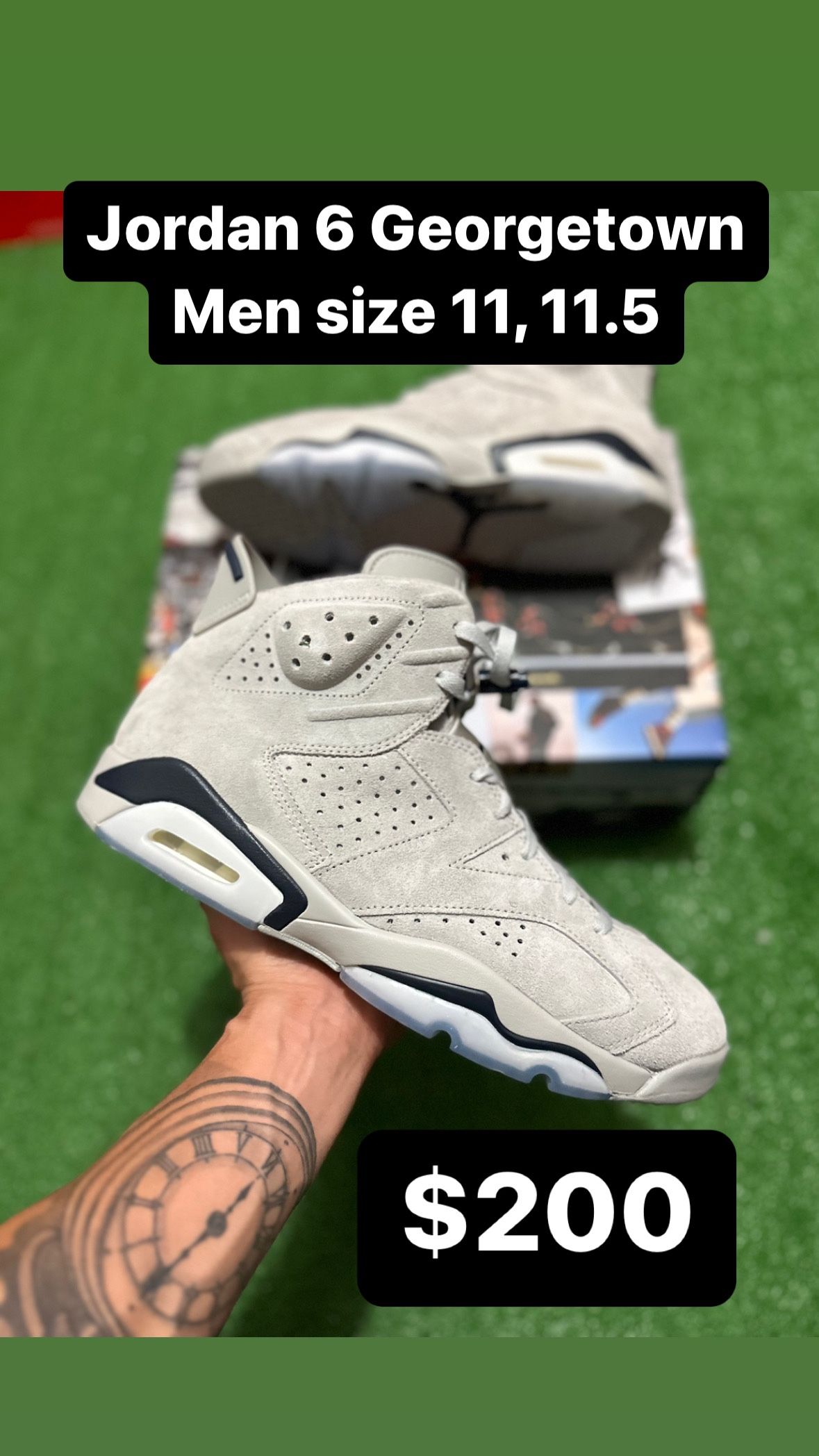 Jordan 6 Georgetown 