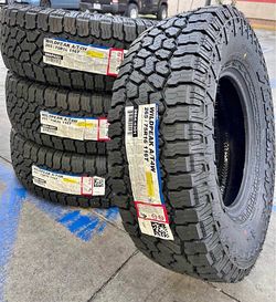 265/75/16 Falken Wildpeak AT New tires installed and balanced included All 4