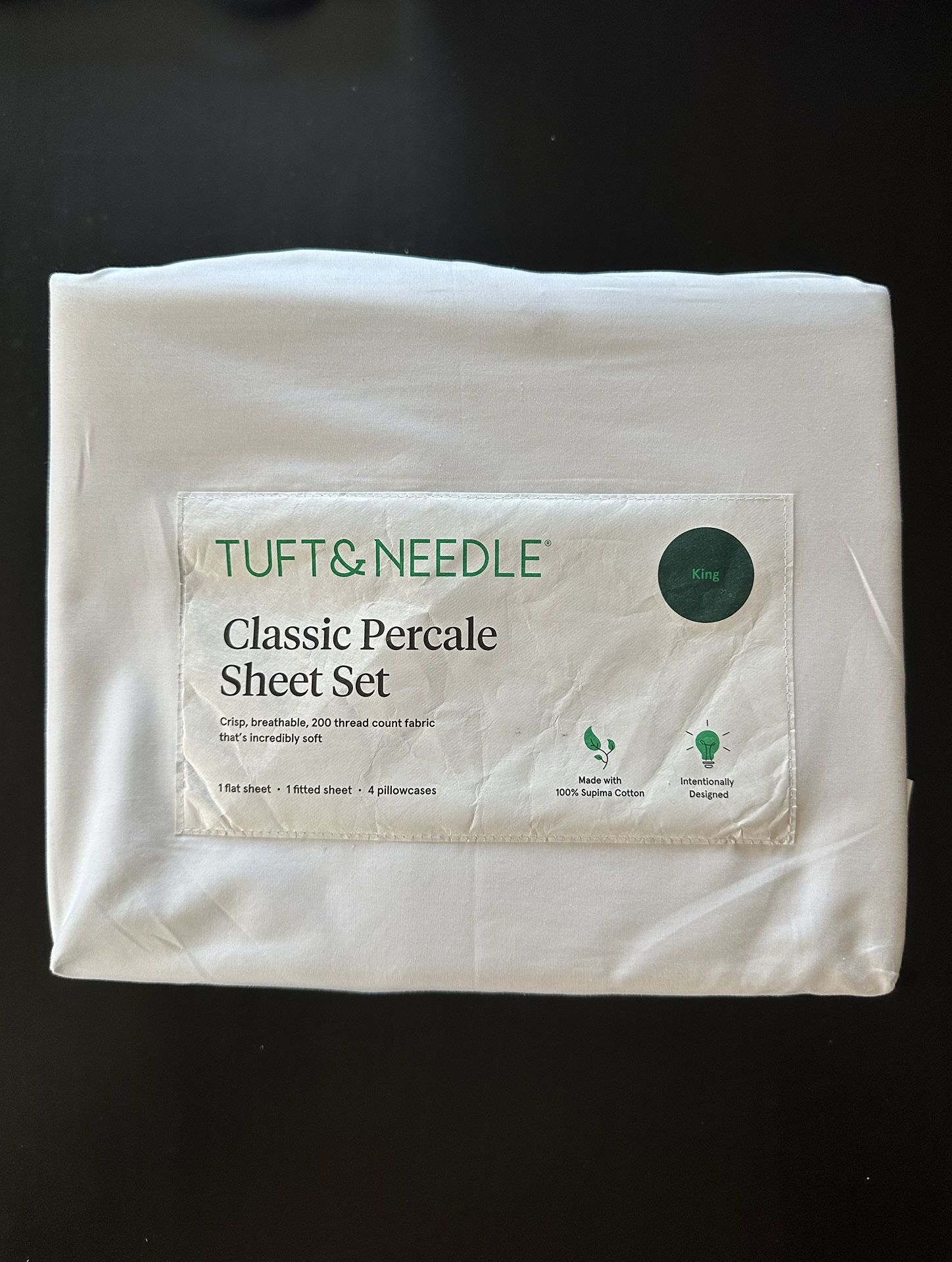 Classic Percale Sheet Set - Thumbnail 5