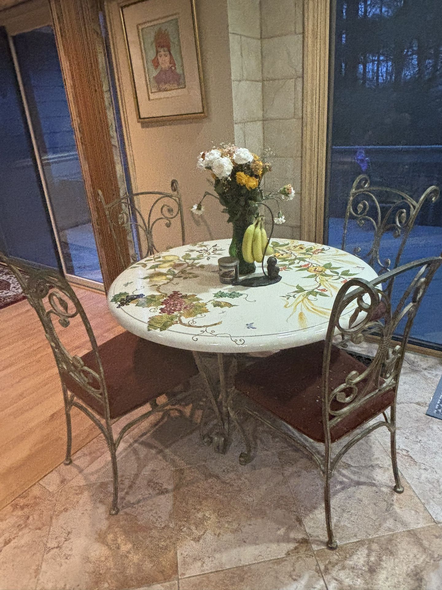 Beautiful Brass Dining Table 