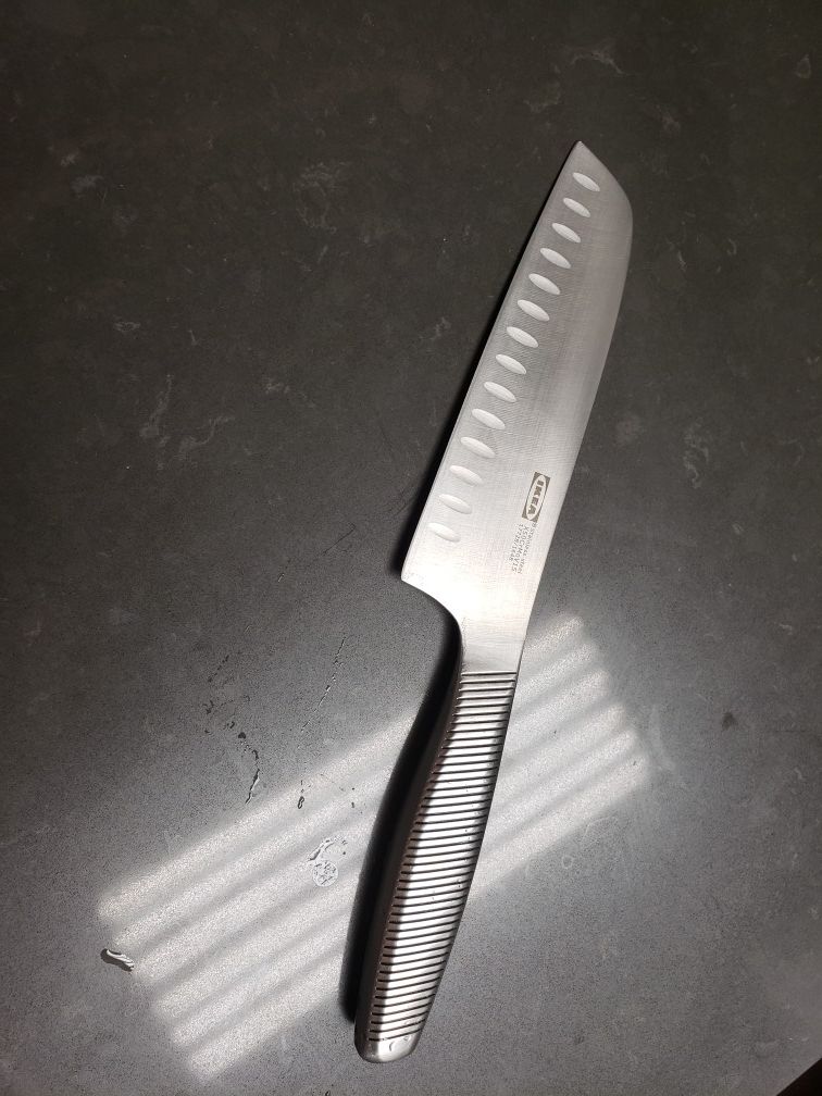 Ikea 365+ 6.5" Santoku Knife. X50CrMoV15 Stainless Steel. Hand Sharpened