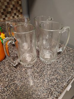 26.5 Ounce Glass Mugs