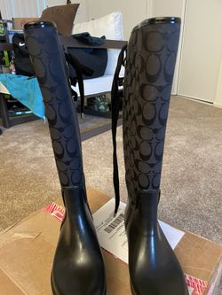 Black Coach boots