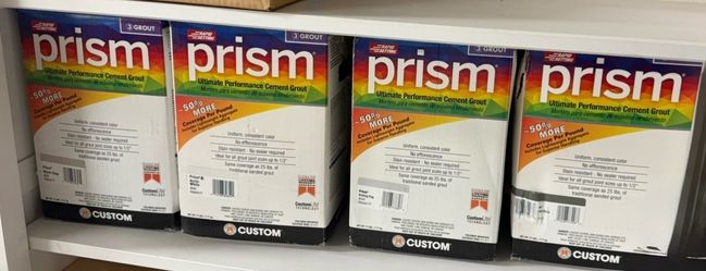 Cement Grout Custom Prism Ultimate Performance – 4 Boxes FREE