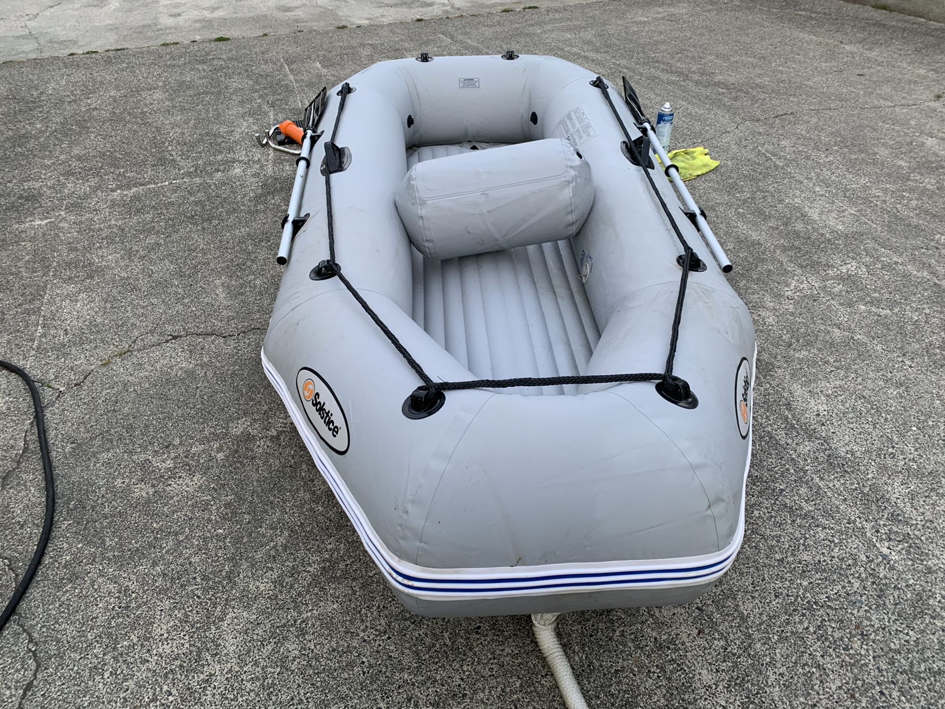 Solstice 4 person inflatable boat