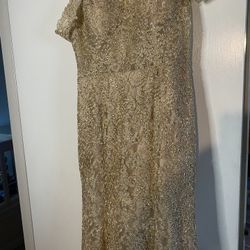 Gold Prom Dress