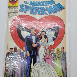 Marvel Comics The Amazing Spiderman Giant Sized Annual #21 Special Wedding Issue Peter Parker Marries Mary Jane