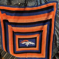 Denver Bronco Blanket 