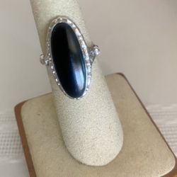 BLACK ONYX RINGS FOR SALE EACH $30.00 Or Both For $50.00