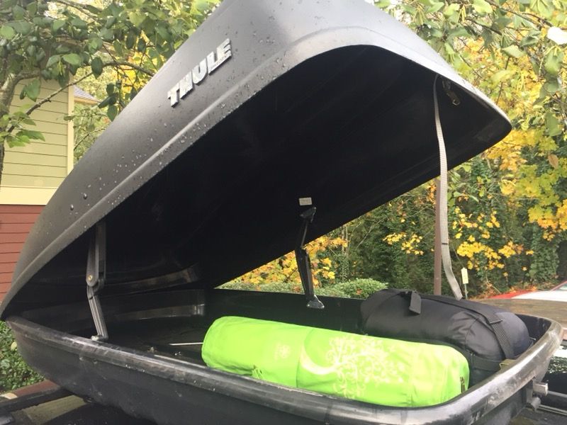 thule excursion cargo box dimensions