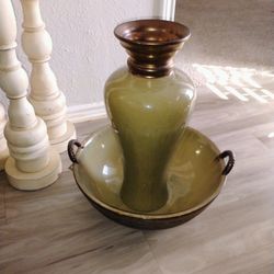 Decorative Jug And Bowl