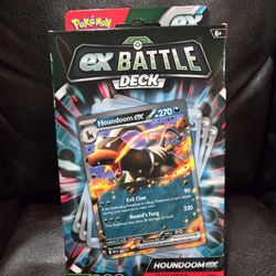 NEW pokemon trading Cards game Houndoom EX battle deck 60 cards