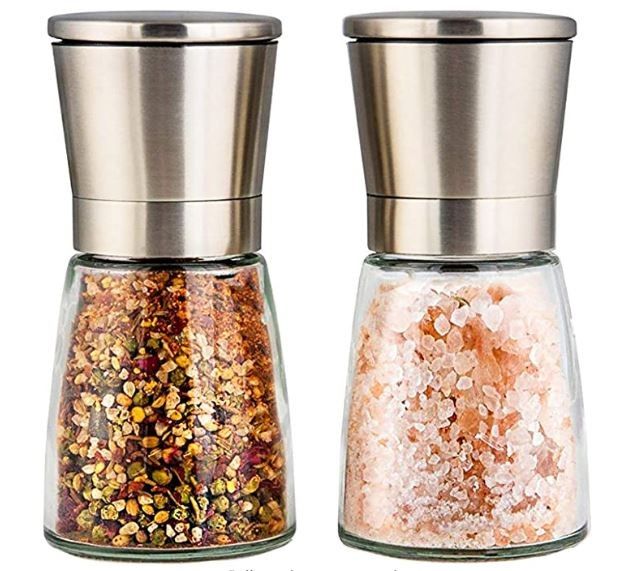 Sleek Elegant Grinders - Have Your Salt & Pepper The Way You Like Them!