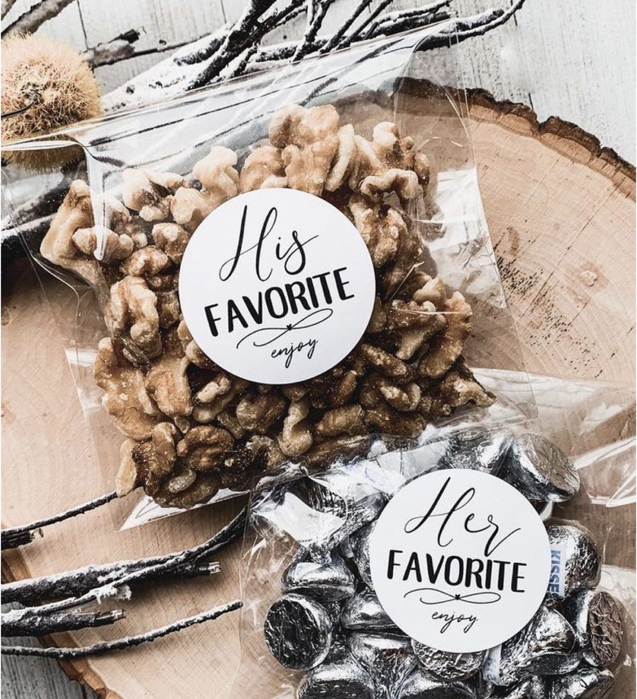 Wedding labels