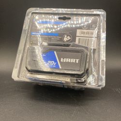 HART 20-Volt Lithium-Ion 4.0Ah Battery, which is compatible with all HART 20V power tools. 