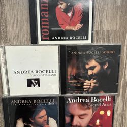 Andrea  Bocelli CD’s 