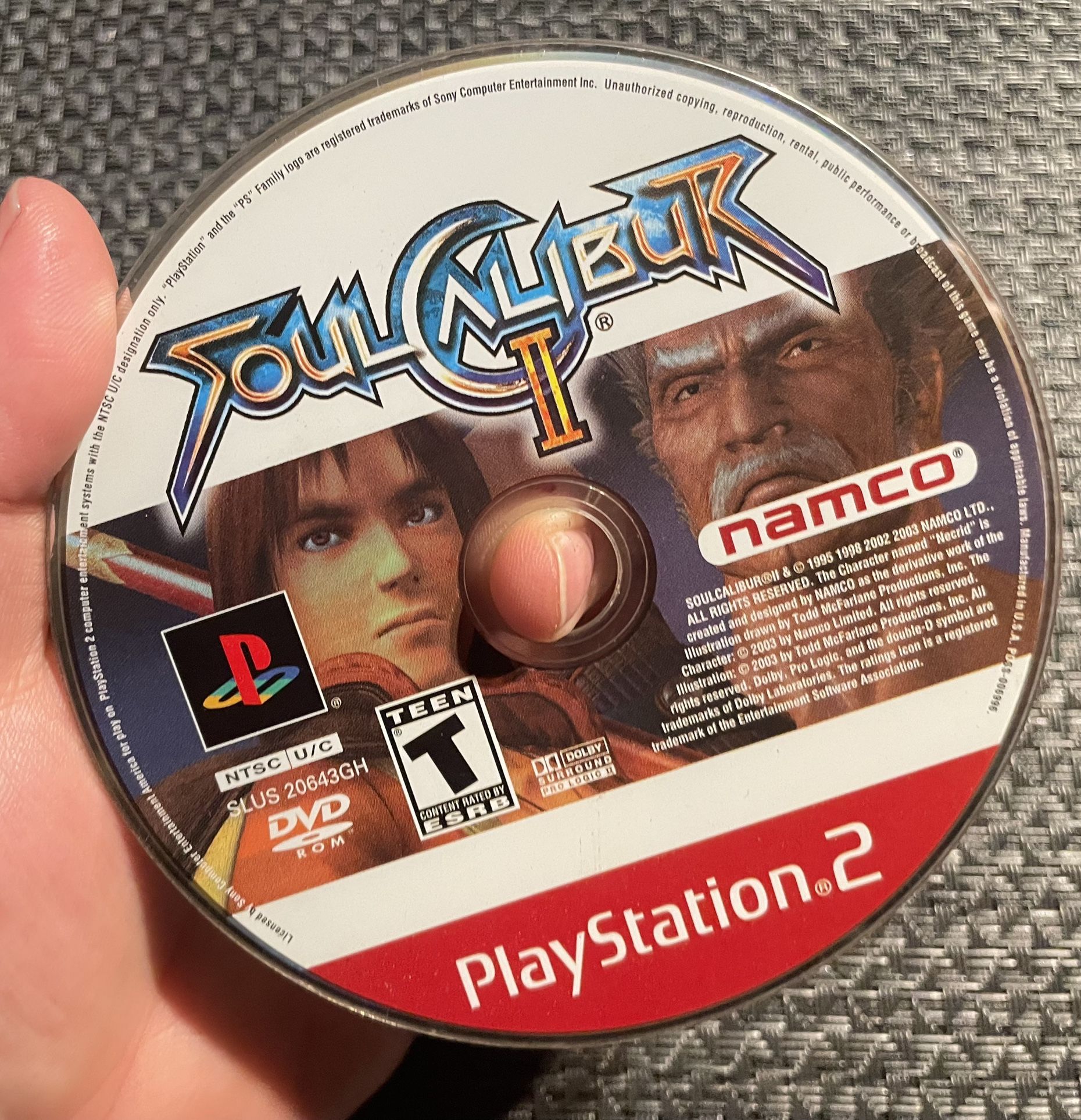 Soul Calibur 2 (PS2) No Case