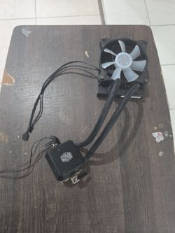 Cooler Master 120mm AIO Liquid CPU Cooler – Works – No Mounting Brackets