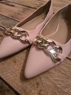 Women's sz 8 pink flats