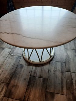 Marble Dining table 54 inch