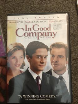 In Good Company (DVD, 2005, Full Frame) Scarlett Johansson, Topher Grace