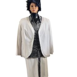 ASHRO Women 4 Piece Color White