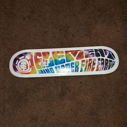 ELEMENT SKATEBOARDS WIND WATER FIRE EARTH LOGO SKATEBOARD DECK