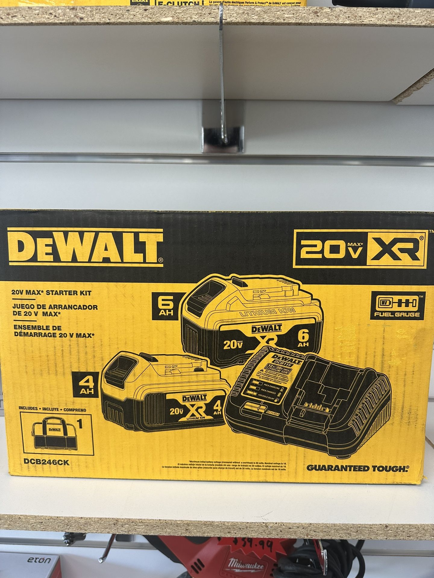 DeWALT 20v Max Starter Kit