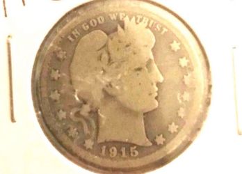1915 Barber Quarter